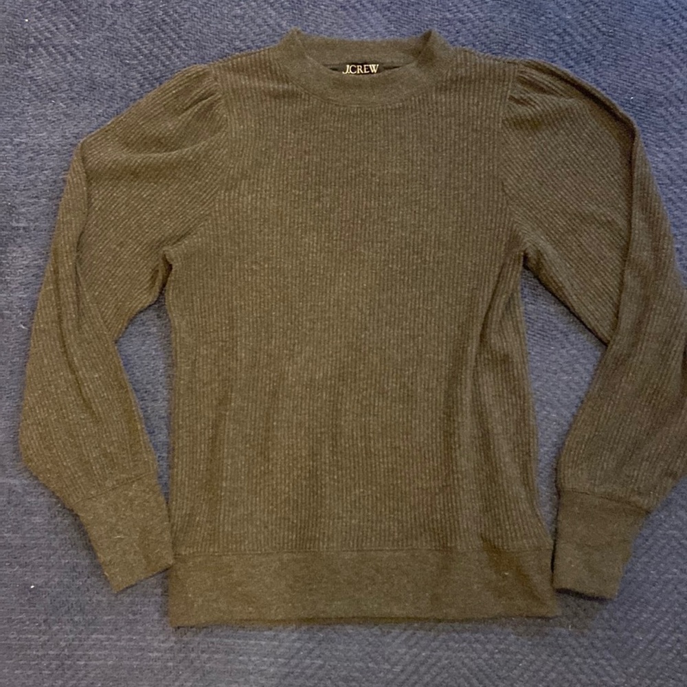J.Crew Relaxed Mock Neck Sweater